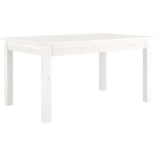  Stolić za kavu bijeli 80x50x40 cm od masivne borovine Slike