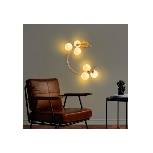 Opviq Zidna lampa Luminar-14131, 50x30x55cm, IP20, Zlatne boje Cene