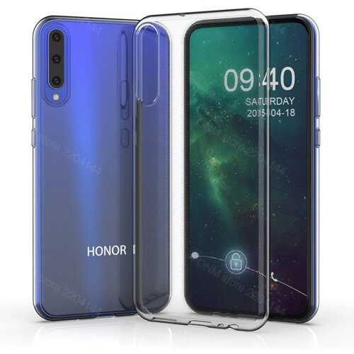  Gumijasti / gel etui Tech-Protect Crystal za Huawei Honor Play 3 - prozorni Cene