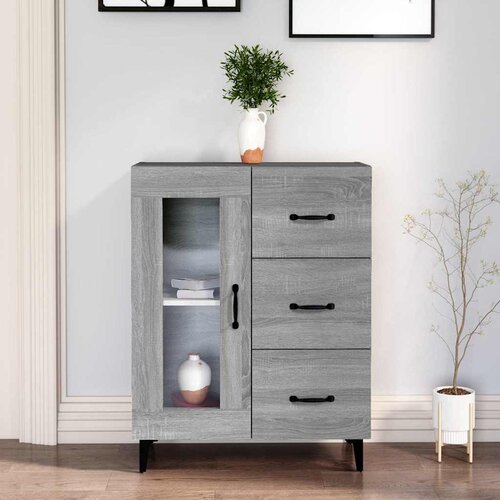  Komoda boja hrasta sonome 69,5 x 34 x 90 cm konstruirano drvo Cijene