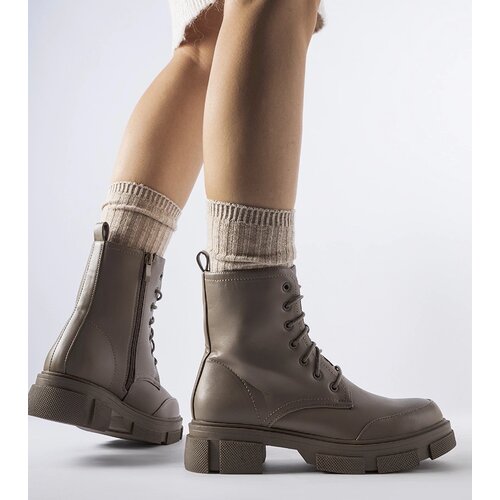 Gemre Gray-brown insulated work boots Cunningham Cijene