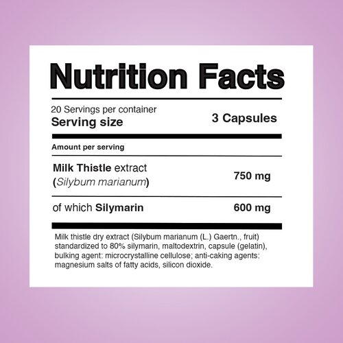 3.Yamamoto Nutrition Sily CAPS &amp;ndash; Milk Thistle, 60 kapsula YAMAMOTO NUTRITION Slike