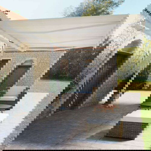  Samostojeća tenda na ručno uvlačenje 600 x 350 cm krem Cijene