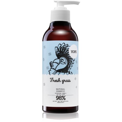 Yope Fresh Grass šampon za mastne lase 300 ml Cene