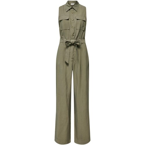 Only Kombinezoni Onltila Life S/L Belt Jumpsuit Tlr 15367397 Zelena Cene