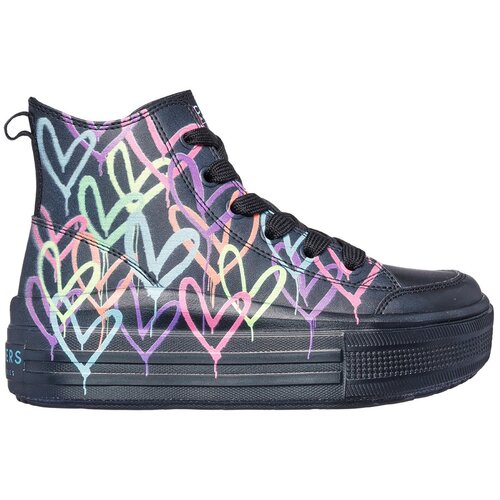 Skechers Patike za devojčice Hyperlift - Love Daze, 314075L-BKMT, Crne Cene