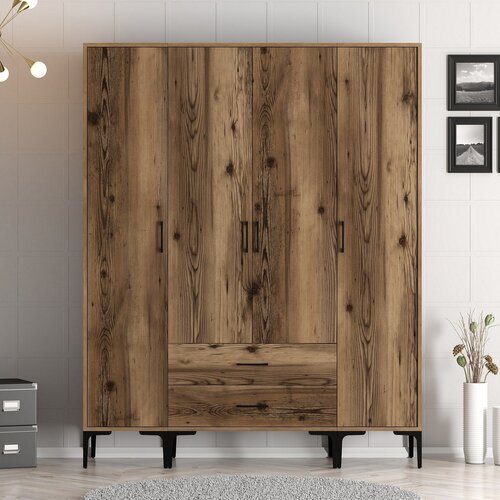 Hanah home Ormar Kumsal STS 160x47.5x201cm Orah Cene