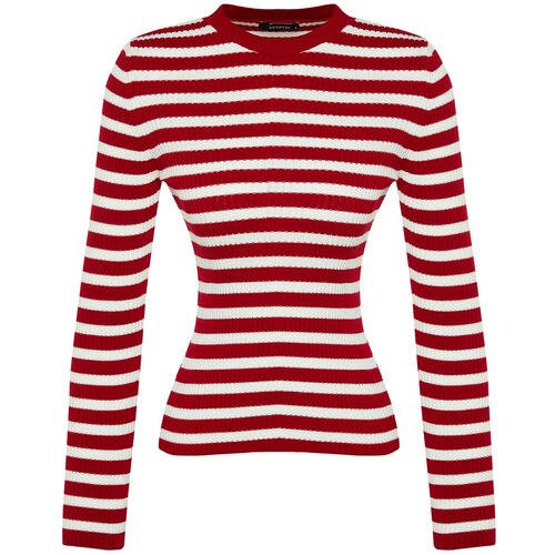 Trendyol Sweater - Red - Slim fit Slike