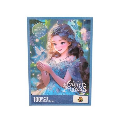  Puzzle glitter princess 100 pcs 88898 ( 91/71632 ) Cene