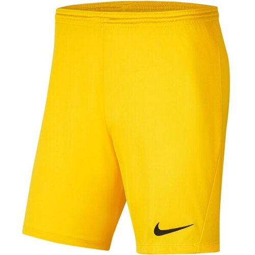 Nike DRI-FIT PARK III Mu&amp;scaron;ke nogometne kratke hlače, žuta, veličina Slike
