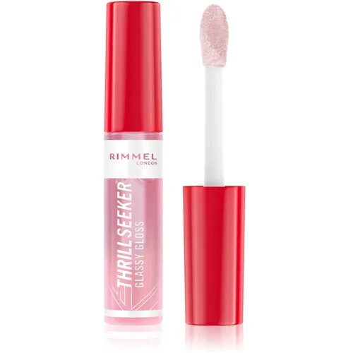 Rimmel London Thrill Seeker Glassy Gloss sijaj za ustnice za večji volumen odtenek 100 Coco Suga 10 ml