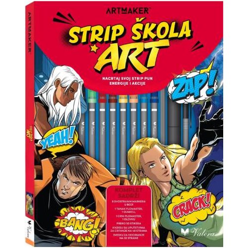 Valera Amrit Birdi - Strip &amp;scaron;kola: Art Slike