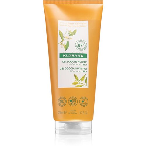 Klorane Cupuaçu Bio Fleur d'Oranger hranilni gel za prhanje 200 ml Cene