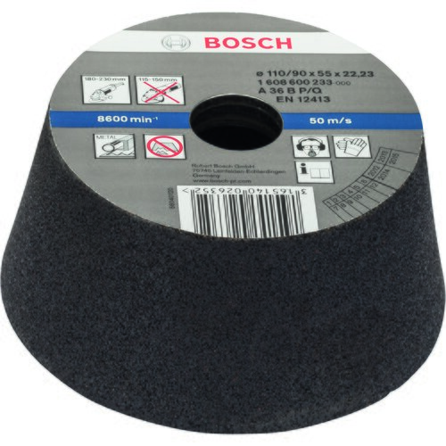 Bosch brusni lonac, konusni-metal/liveni metal 1608600233, 90 mm, 110 mm, 55 mm, 36 Slike