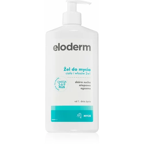 Eloderm Body & Hair Shower Gel gel za pranje tijela i kose za djecu od rođenja 400 kom
