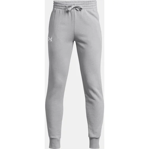 Under Armour Sweatpants UA Rival Fleece Joggers - GRY - Boys