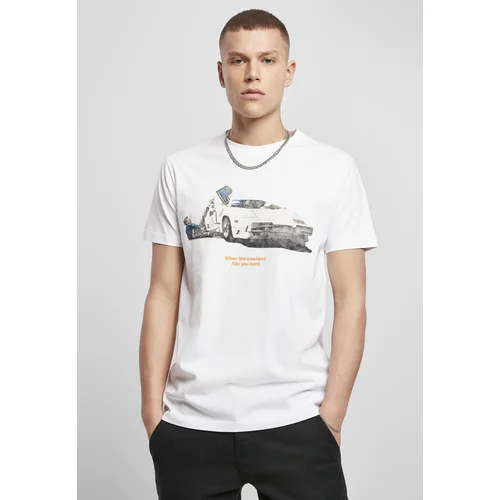 MT Men Weekend Wolf Tee White