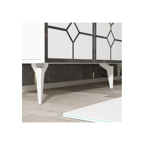 Hanah home cagla - white, silver whitesilver console Cene