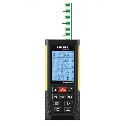 Nivel System HDM-70G laserski daljinomjer 50 metara bluetooth Cijene