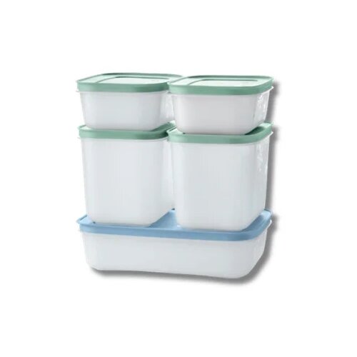 Tupperware Set posuda za zamrzivač, 2x450ml + 2x1.1L + 1L Cene