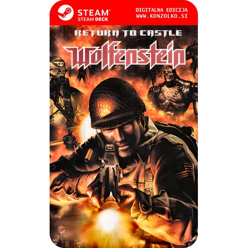  Return to Castle Wolfenstein - Steam koda brez &scaron;katlice (WINDOWS PC | STEAM DECK) Cene