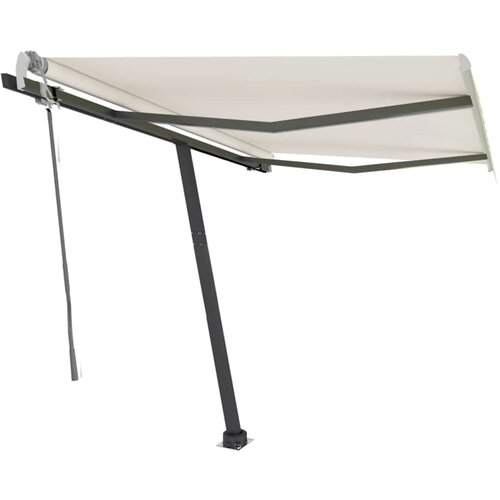Maison Chic Prostostoječa ročno zložljiva tenda - Senčniki 300x250 cm krem, (22038919) Slike