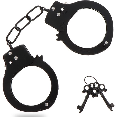 Toy Joy Metal Handcuffs Black Cene