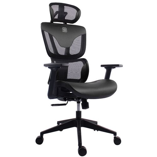 BIT FORCE COZY LM-2D uredska stolica, PU koža, 2D naslon za ruke, nosivost 140kg, crna Cijene
