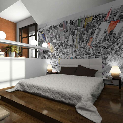  Tapeta - Sketch of New York 400x309 Cijene