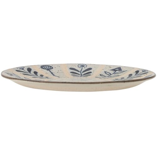 Bloomingville Svijetlo plavi/krem tanjur od kamenine &amp;oslash; 21 cm Leonie &amp;ndash; Slike