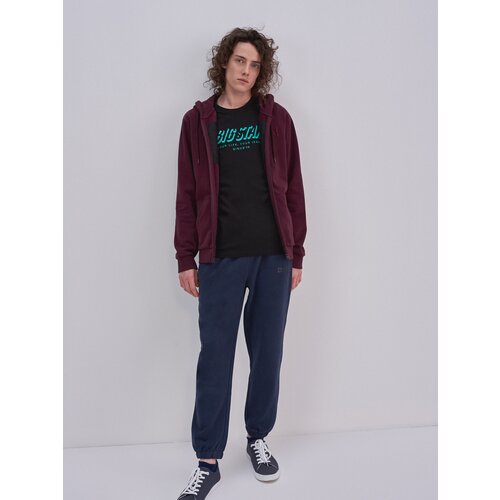 Big Star Man&amp;#039;s Trousers 190021 Navy Blue Slike