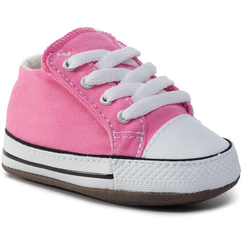 Converse CHUCK TAYLOR FIRST STAR CANVAS HI Ružičasta Slike
