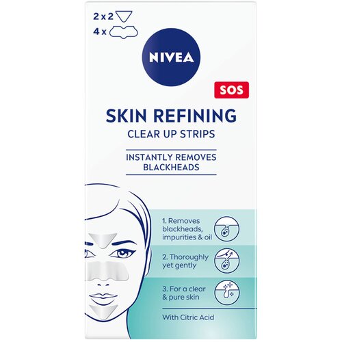 Nivea Skin Refining flaster za či&amp;scaron;ćenje lica 6 kom Slike