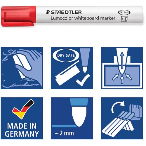  ZA BIJELU PLOČU 2MM PK4 RECIKLIRANI LUMOCOLOR STAEDTLER 351 WP4 Slike