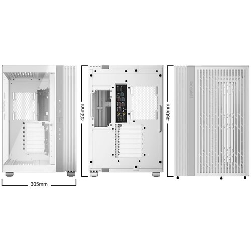 Be Quiet! light base 600 dx white BGW66 midi tower kući&amp;scaron;te Slike