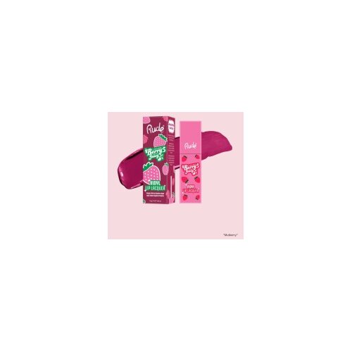 Rude Cosmetics Tečni Ruž za Usne Berry Juicy Vinyl Lip Lacquer Mulberry | | Ecobeauty Cene
