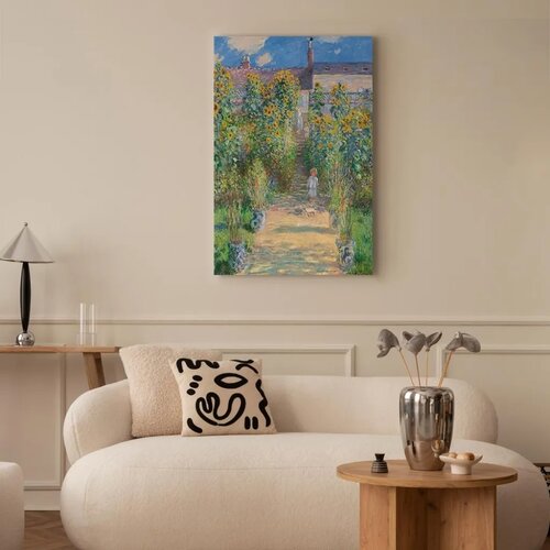  Slika - Claude Monet &amp;ndash; Monet&amp;rsquo;s Garden at V&amp;eacute;theuil 20x30 Premium Print Slike