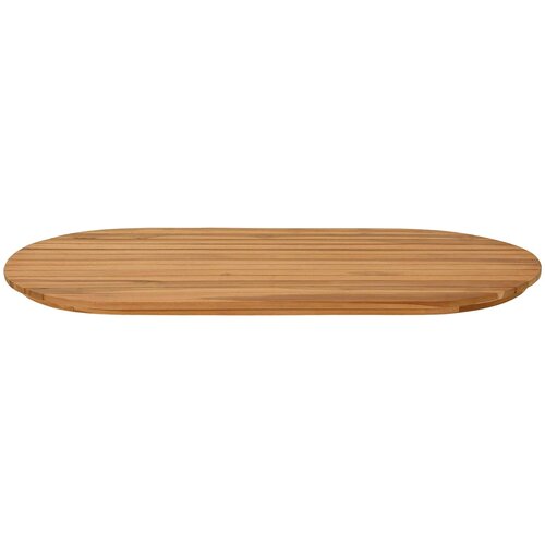  Gornji dio stola 100 x 50 x 3,5 cm Ovalni Čvrsto teak drvo Slike
