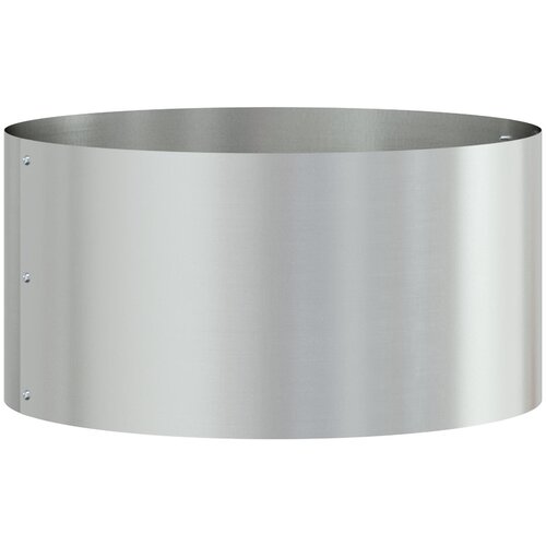 VidaXL Siva metalna saksija Galvanizirana Metal Mali Dekorativni umetci Slike