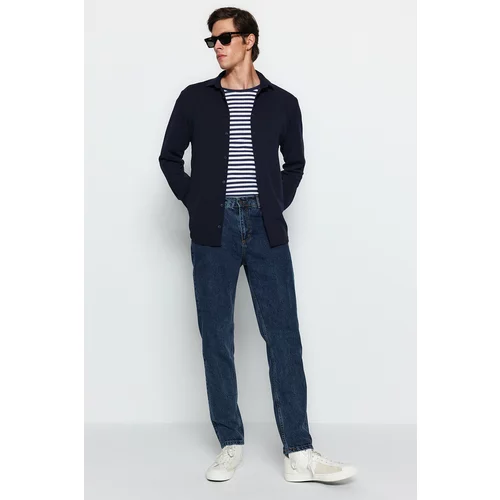 Trendyol Navy Blue Men's Essential Fit Jeans Denim Pants