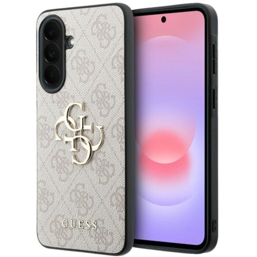 Guess GUHCSA374GMGPI silikonski ovitek z obeskom za Samsung Galaxy A37 - roza Slike