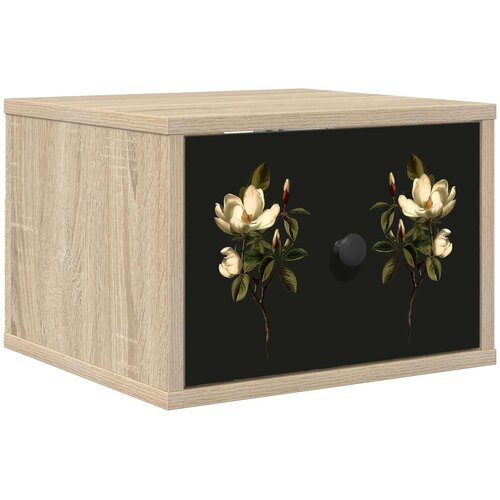  Wall-mounted noćni ormarić BREMEN Hrast sonoma 36 x 33 x 25 cm Slike