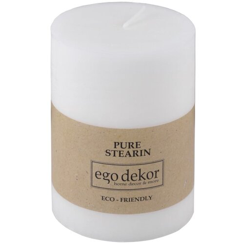 Eco candles by Ego dekor Bijela svijeća Friendly, vrijeme gorenja 37 h Cijene