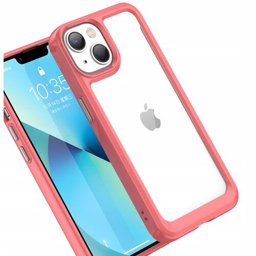HURTEL OUTER SPACE OVITEK OHIŠJE OVITEK OVITEK ZA IPHONE 15 PLUS RDEČA, (21899567) Cene
