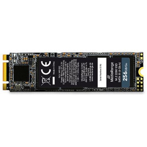 Mediarange M.2 2280 SSD, SATA, 256GB, black , MR1022 Cijene