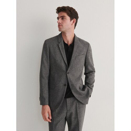 Reserved - Suknjič slim fit - Siva Cene