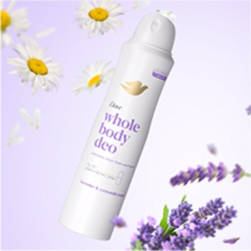 Dove Lavender &amp;amp; Chamomile dezodorans u spreju za tijelo 150 ml Slike