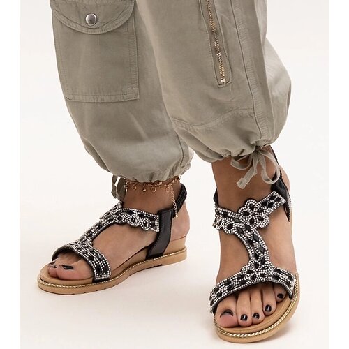 D/CEO Black sandals on a block heel Millo Cene