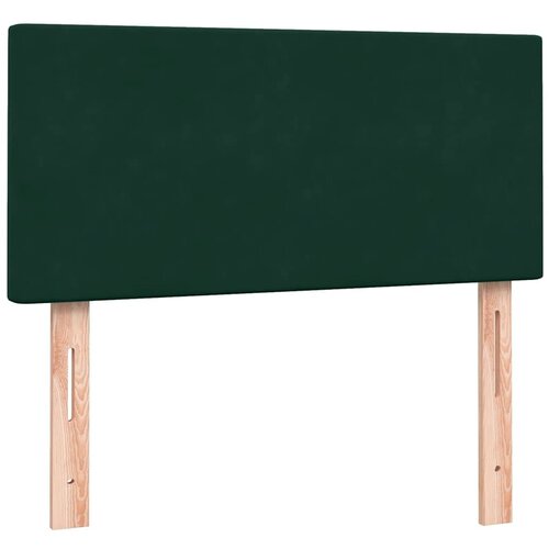 Box Spring krevet s madracem tamnozeleni 80x220 cm bar&amp;scaron;un Slike