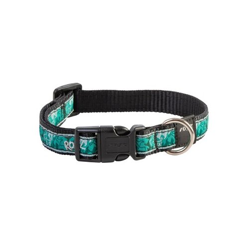 Rogz scooter klasična ogrlica za pse mint dog, m, 260-400/16mm, menta Slike